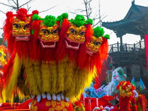 शेर नृत्य चीनी संस्कृति का प्रतीक है?